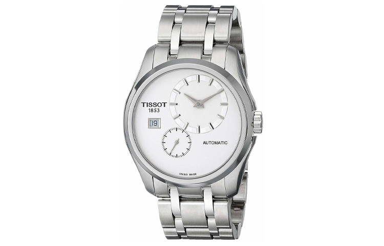 TISSOT Kutu Collection Automatic Mechanical Movement Men's Watches Watch 39mm White Dial Stainless Steel Case
