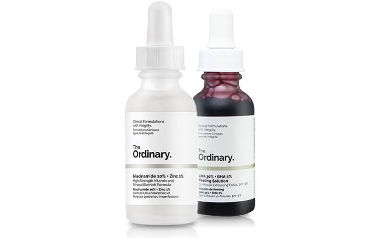 The Ordinary 10% Niacinamide 30% Alpha Hydroxy Acids Serums, Skincare