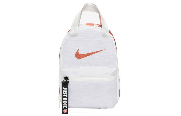 Nike Nike Polyester Lunch Bag Handbag Regular Unisex White