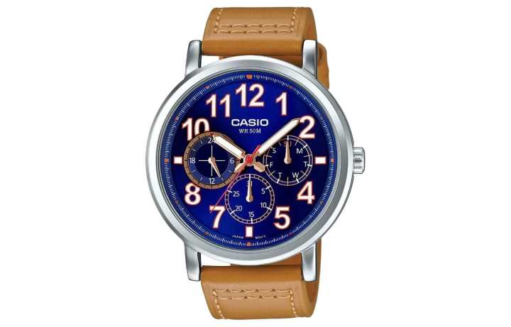 CASIO CASIO Men Standard Series Blue Watch MTP-E309L-2B2