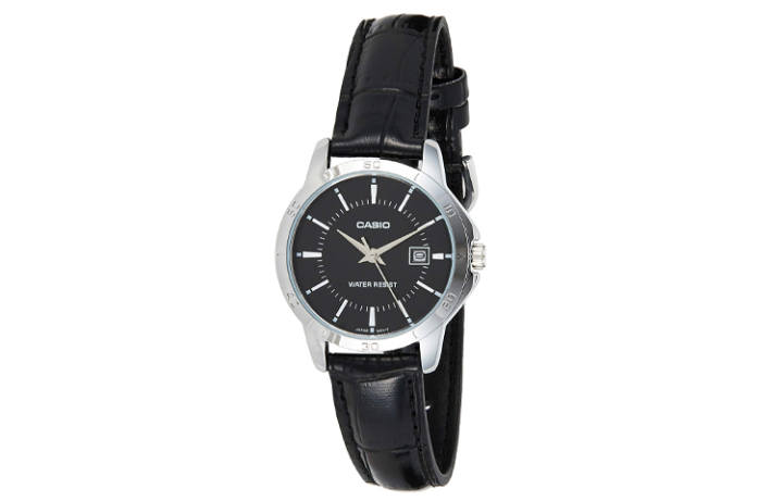 CASIO CASIO Women's Standard Series Black Watch LTP-V004L-1A