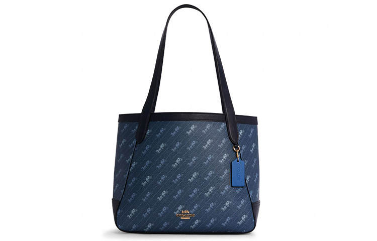 COACH PVC Tote Bag, Shopping Bag, Shoulder Bag Large Women's Denim