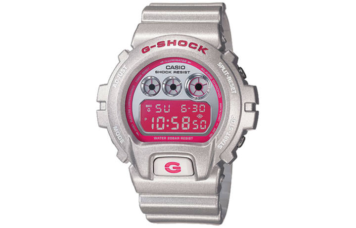 CASIO CASIO Men G-SQUAD Series Silver Watch DW-6900CB-8