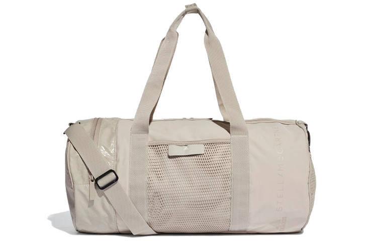 Adidas Adidas Nylon Luggage Bag Travel Bag Unisex Light Brown