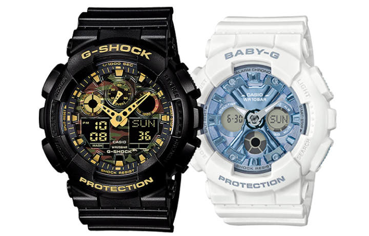 CASIO CASIO Unisex Pair Table Series Black Watch