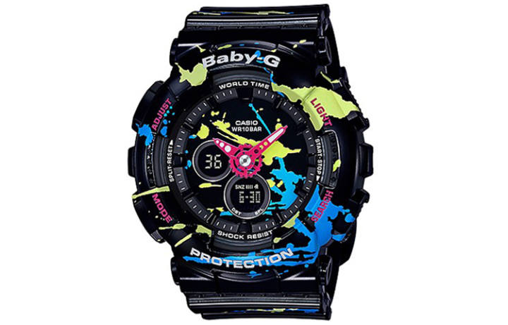 CASIO CASIO Women's BABY-G Black Watch BA-120SPL-1A
