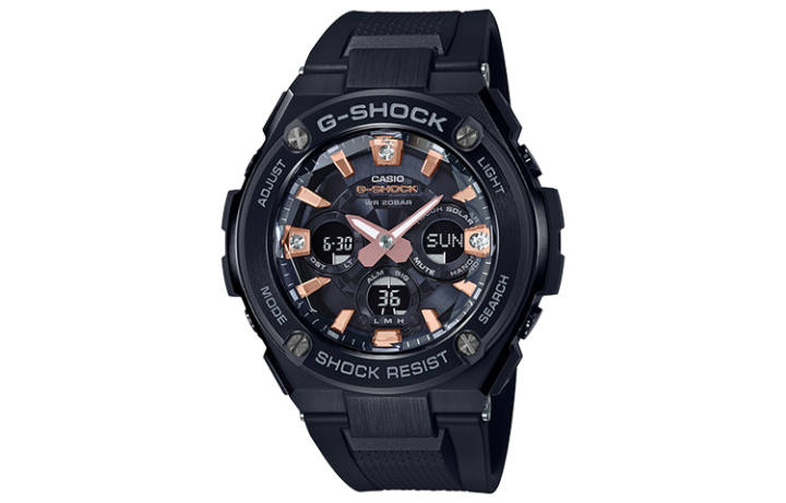 CASIO CASIO Men G-STEEL Series Black Watch GST-S310BDD-1A