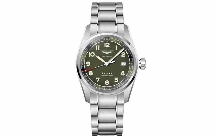 LONGINES Spirit Collection Automatic Mechanical Movement Men's Watches Watch 40mm Green Dial