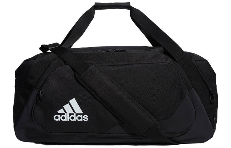Adidas Adidas Polyester Portable Crossbody Bag, Travel Bag, Gym Bag Unisex Black