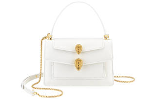 BVLGARI ALEXANDER WANG, Alexander Wang, Collaboration Calfskin Chain Bag, Shoulder Bag, Crossbody Bag, Fanny Pack