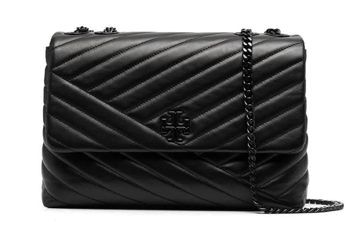 TORY BURCH Kira Leather Crossbody Bag, Shoulder Bag Women's Black