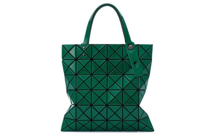 ISSEY MIYAKE Vinyl Chloride Resin Tote Bag, Shopping Bag, Shoulder Bag, Handbag Women's Green
