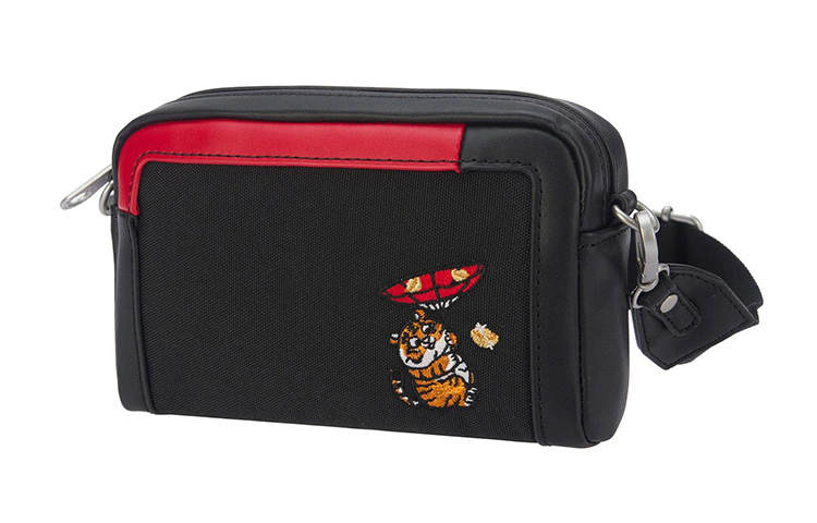 Li-Ning Li Ning Sports Life Collection Polyester Shoulder Bag, Crossbody Bag Regular Unisex Black