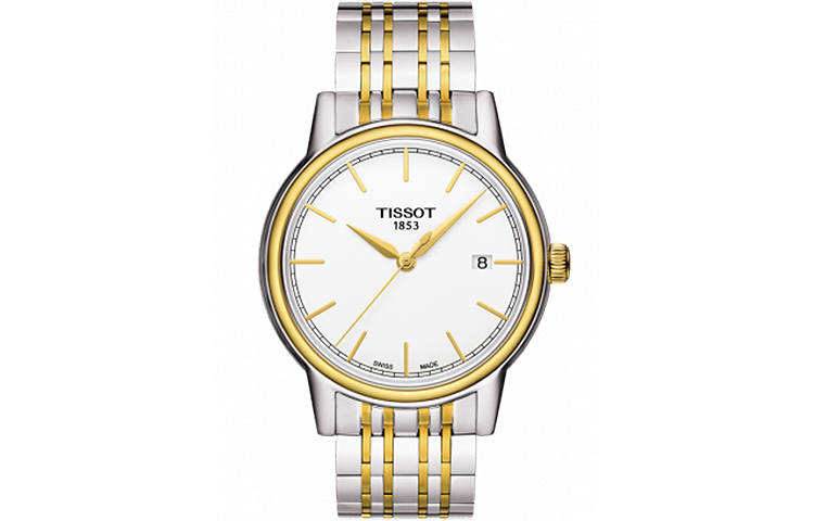 TISSOT Kason Zen I Collection Quartz Movement 30m Waterproof Men's Watch 40*39.2mm White Dial