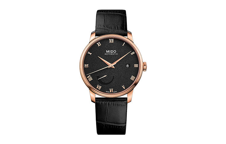 MIDO Baroncelli Automatic Mechanical Movement Men's Watches Watch 40mm Black Dial