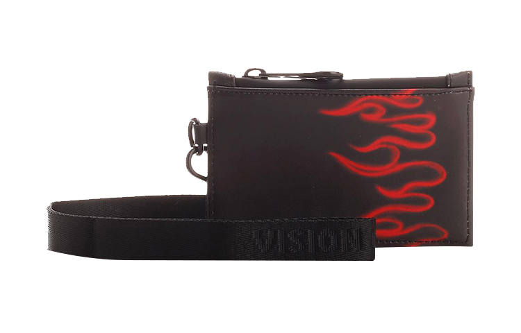 Vision Of Super Zip Closure Wallet Men's