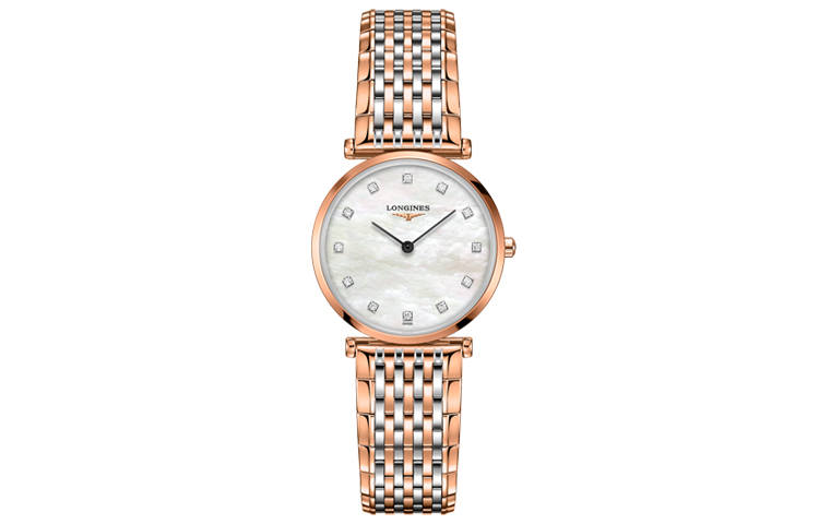LONGINES Jialan Collection Quartz Movement Women's Watch 29mm White Dial