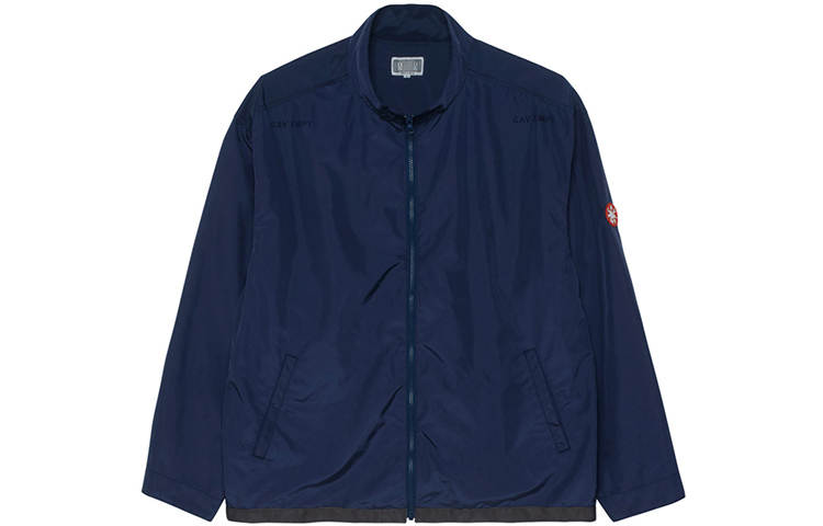 Cav Empt Cav Empt Jackets Unisex Navy Blue Stand Collar Moderate Other