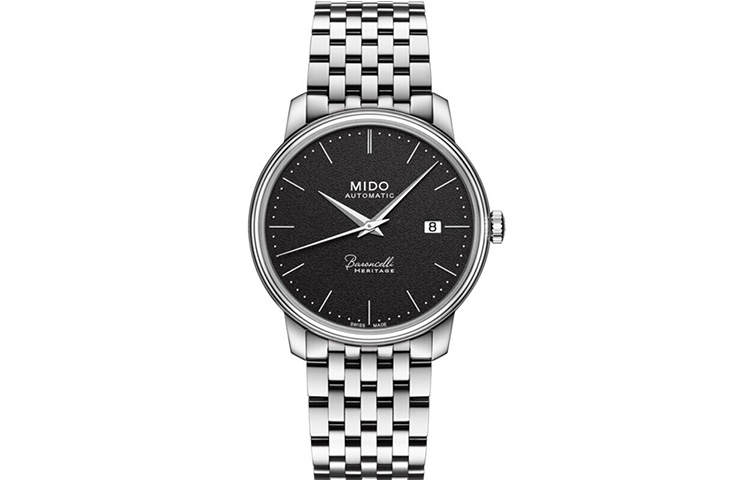 MIDO Baroncelli Automatic Mechanical Movement Men's Watches Watch 39mm Black Dial