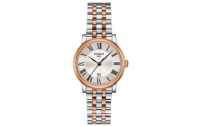 TISSOT Kason Zen I Collection Quartz Movement 50m Waterproof Women's Watch 30mm Gray Dial