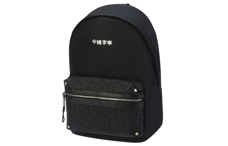 Li-Ning Li Ning Fabric Backpack Regular Unisex Black
