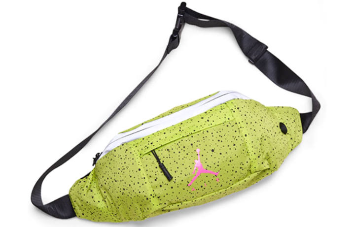 Jordan Jordan Polyester Fanny Pack, Crossbody Bag Regular Unisex Yellow