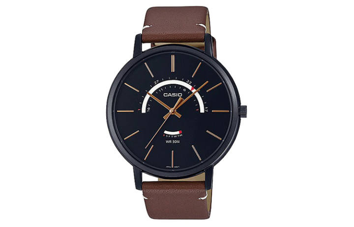 CASIO CASIO Men Standard Series 43mm Black Watch MTP-B105BL-1AV
