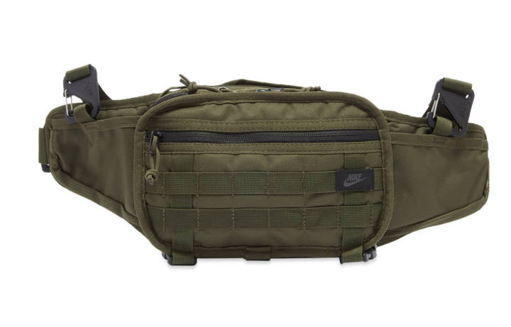 Nike Nike Polyester Sling Bag, Crossbody Bag, Fanny Pack Unisex Army Green