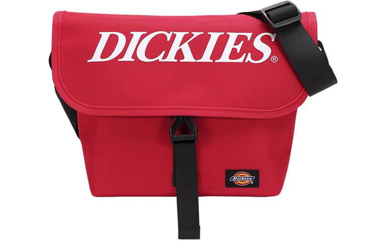 Dickies Polyester Messenger Bag, Crossbody Bag Small Unisex Red