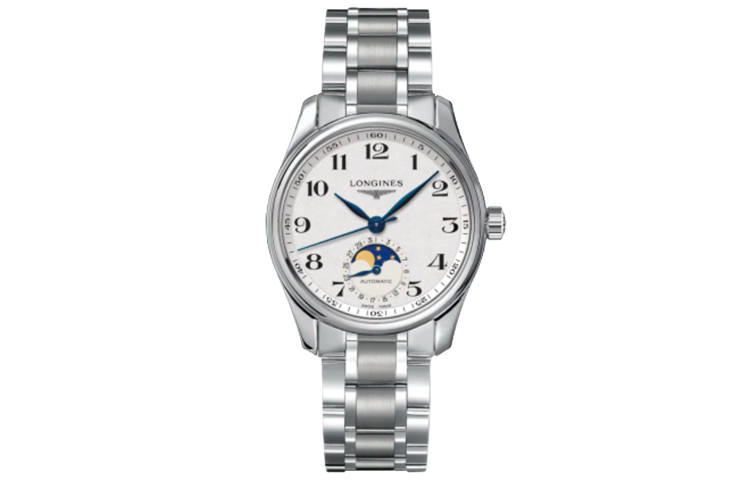 LONGINES LONGINES Master Collection Automatic Mechanical Movement Women's Watch 34mm White Dial