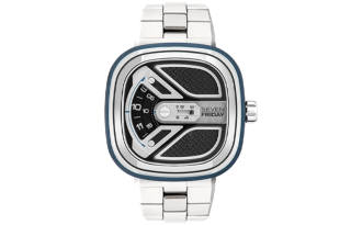 SEVENFRIDAY M Collection Automatic Mechanical Movement Unisex Watch 47.6mm Silver Dial