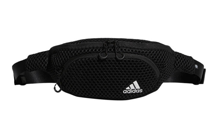 Adidas Adidas Polyester Sling Bag, Fanny Pack Regular Unisex Black