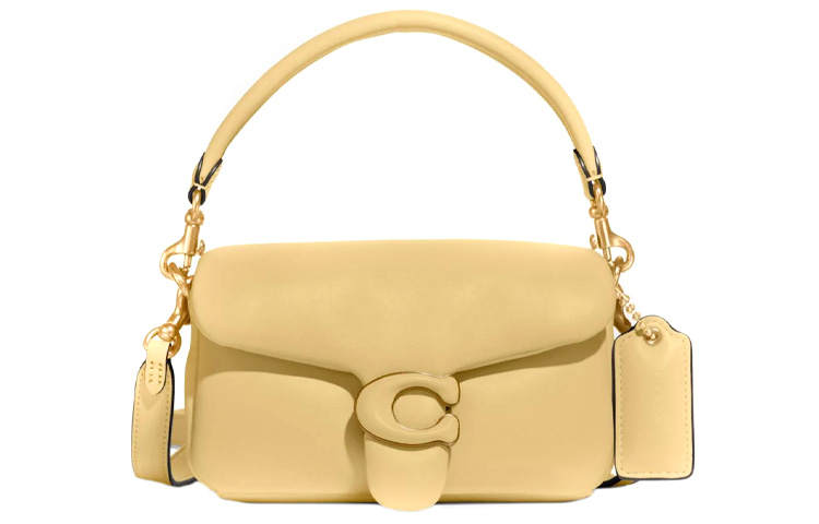 COACH Tabby Nappa Leather Cloud Bag, Pillow Bag, Shoulder Bag, Shoulder Bag, Crossbody Bag, Handbag Small Women's