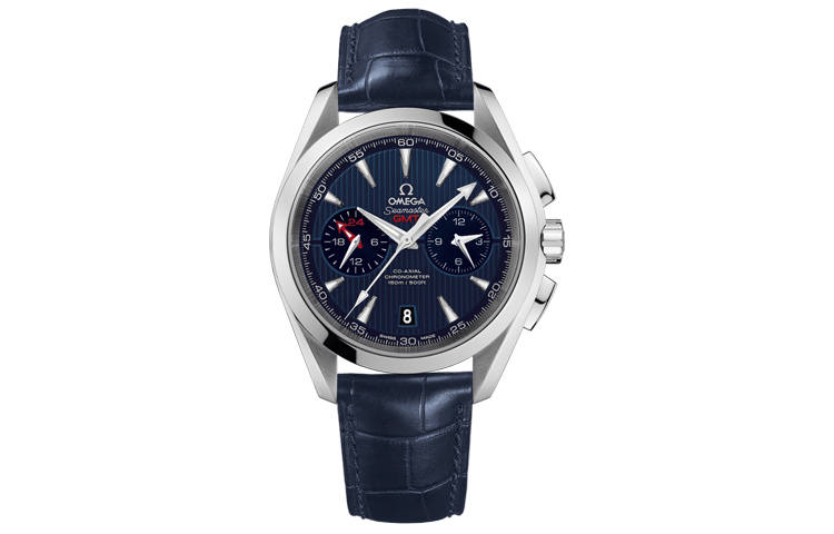 OMEGA Seahorse Collection AQUA TERRA 150m Automatic Mechanical Movement Men's Watches Watch 43mm Blue Dial