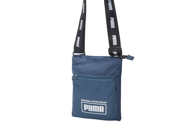 PUMA PUMA Fabric Shoulder Bag Regular Unisex Dark Denim Blue
