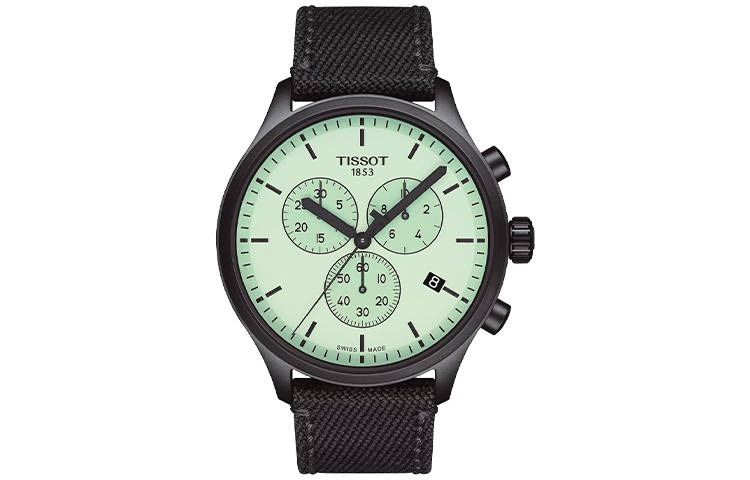 TISSOT Soko Collection Quartz Movement 100m Waterproof Men's Watches Watch 45mm Green Dial Stainless Steel Case