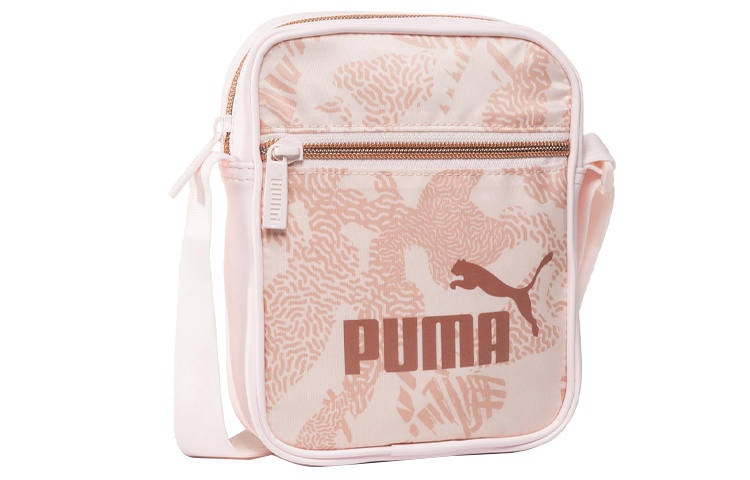 PUMA PUMA Fabric Shoulder Bag, Crossbody Bag Regular Women's Pink White