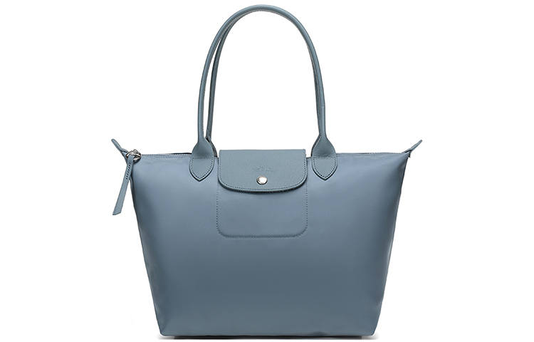 LONGCHAMP Le Pliage Néo Nylon Dumpling Bag Handbag, Shoulder Bag Women's Nordic Blue