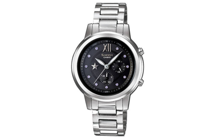 CASIO CASIO Women's SHEEN Black Watch SHE-7506D-1A