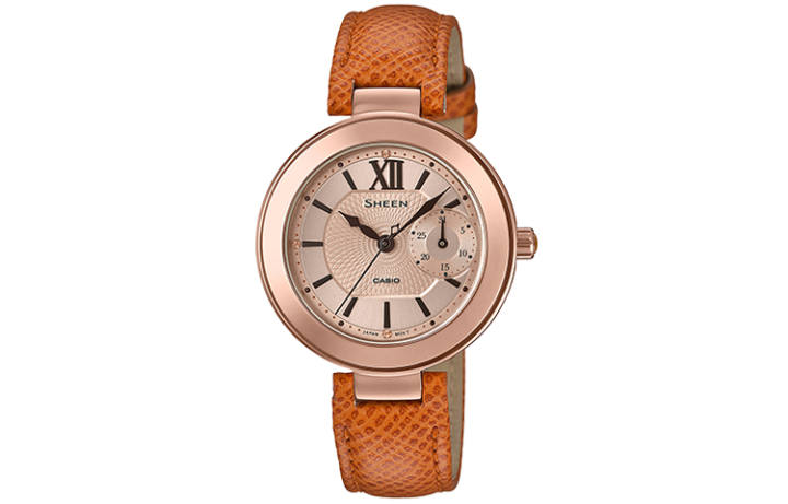 CASIO CASIO Women's SHEEN Gold Watch SHE-3051PGL-7A