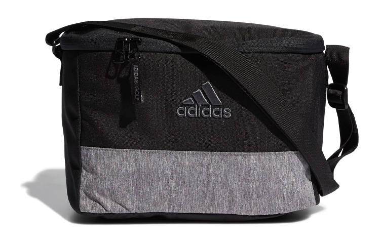 Adidas Adidas Recycled Polyester Plain Weave Fabric Shoulder Bag, Crossbody Bag Regular Men's Black