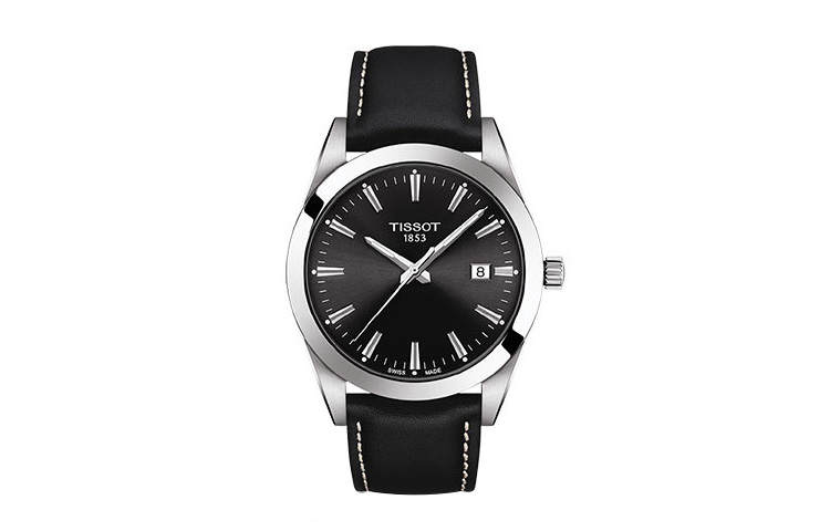 TISSOT Windy Collection Radio controlled Quartz Movement Men's Watches Watch 40mm Black Dial