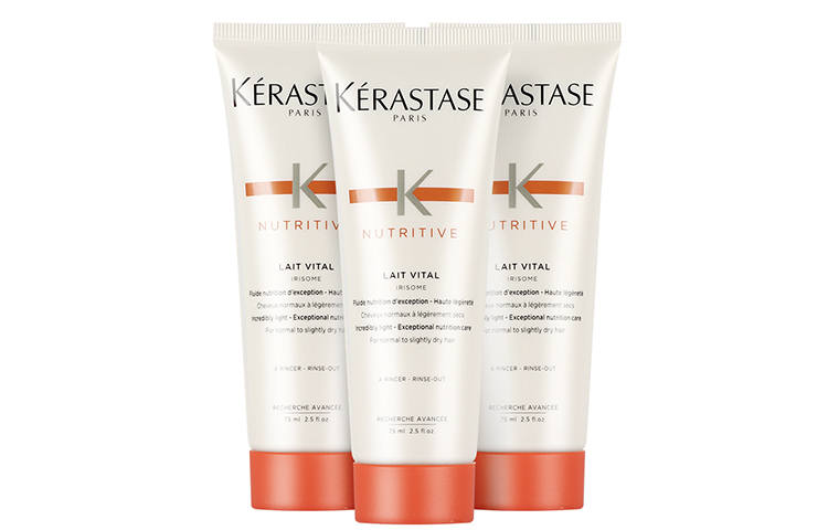 KERASTASE Egg White Milk Hair Conditioners Smoothing Repairing 75ml*3