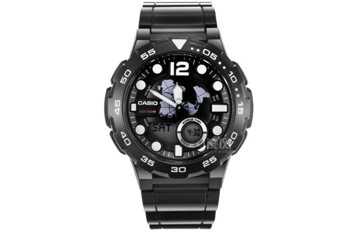CASIO CASIO Men YOUTH Black Watch AEQ-100W-1AVDF