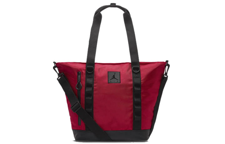 Jordan Jordan Polyester Tote Bag, Shopping Bag, Handbag, Shoulder Bag Unisex Red