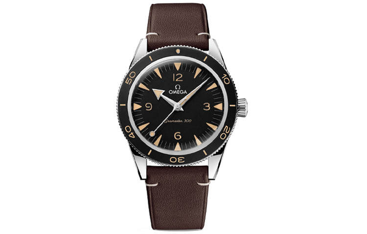 OMEGA Seahorse Collection Heritage Watch Model Automatic Mechanical Movement 300m Waterproof Men's Watches Watch
