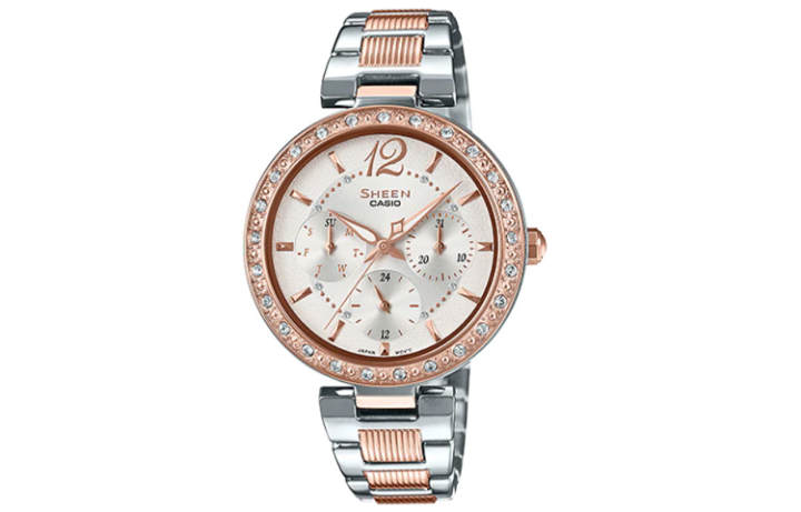 CASIO CASIO Women's SHEEN Silver Watch SHE-3065SPG-7A