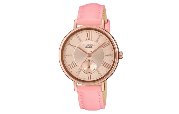 CASIO CASIO Women's SHEEN Gold Watch SHE-3066PGL-4A