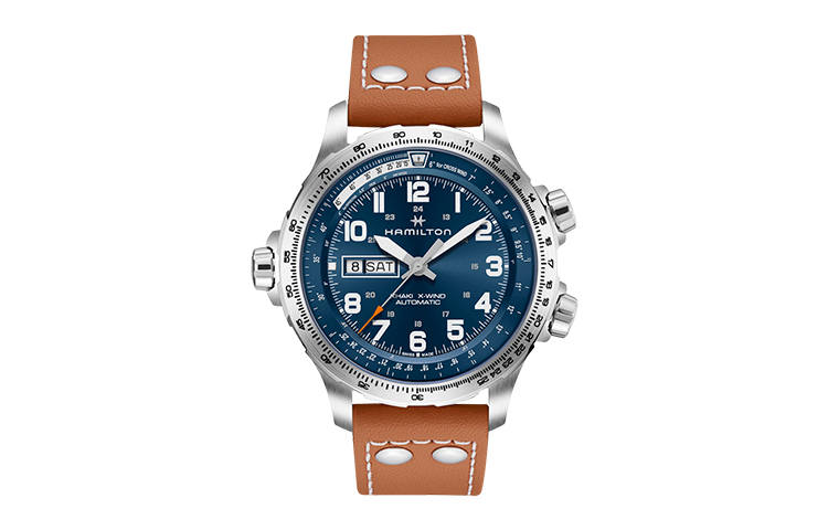 HAMILTON Khaki Aviation Collection Automatic Mechanical Movement 100m Waterproof Men's Watches Watch 45