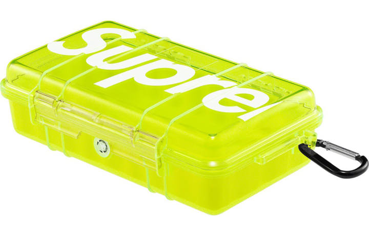 Supreme Supreme FW19 Polycarbonate Storage Box, Shoulder Bag Unisex Yellow